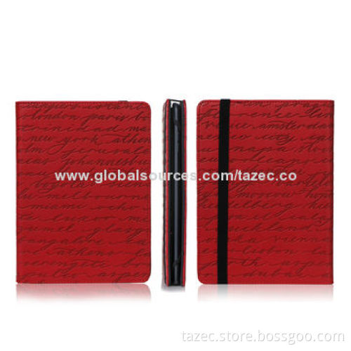 Genuine Leather/PU Case for iPad 2/3/Air, Novel Design Style, Available in Various Colors